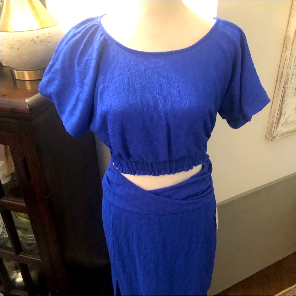 Free People Tovah 2 pc set skirt top